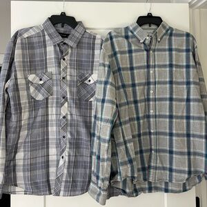 Men’s Long Sleeve Button Downs Size XL